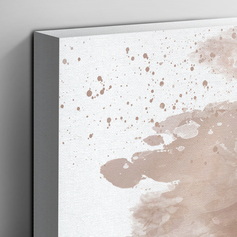 'Cat Eyes' Graphic Art Print on Canvas, 50cm H x 76cm W, Wrapped Canvas