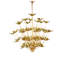 Midsummer 9 - Light Wrought Iron/Glass Chandelier