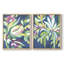 Blue Tropics III - reproduction encadrée de qualité supérieure - prête à être accrochée - aucun clou requis - aucun clou requis-290927171-290927168