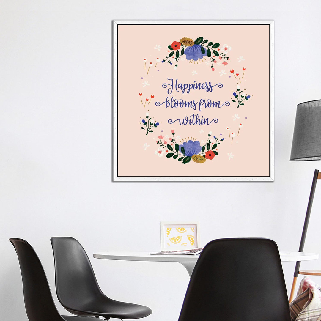 Happiness Blooms From Within