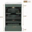 Meuble-lavabo de 20 po avec lavabo en céramique, armoire de salle de bain avec tiroir et porte-591065126