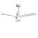 52'' Nicola 3 - Blade LED Standard Ceiling Fan with Remote Control and Light Kit Included