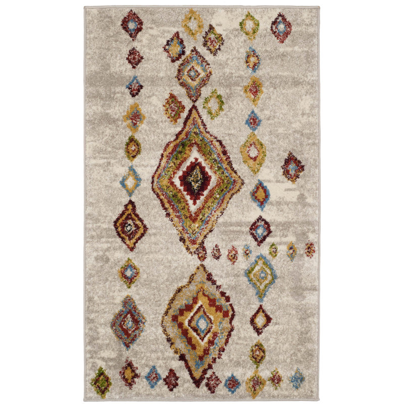 Kingsville Performance Southwestern Rug, Rectangle 4' x 6'