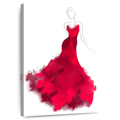 Robe rouge Sh Shurworth