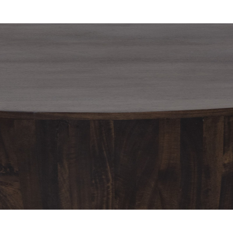 KINSLEY COFFEE TABLE - SMALL - Brown, Brown