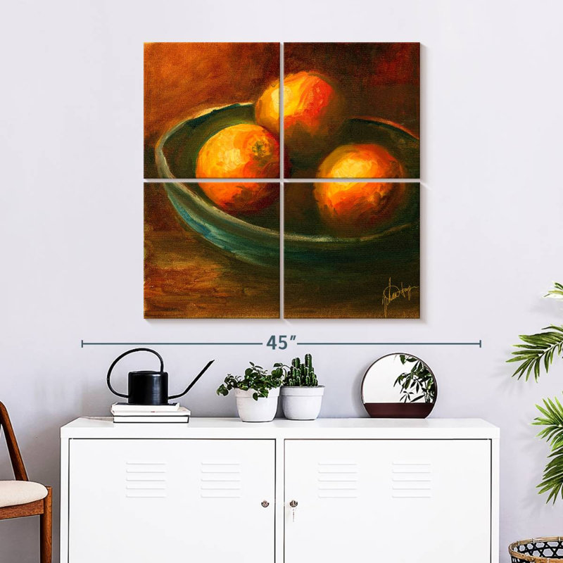 Yarlin Rustic Fruit IV, 32" H x 32" W