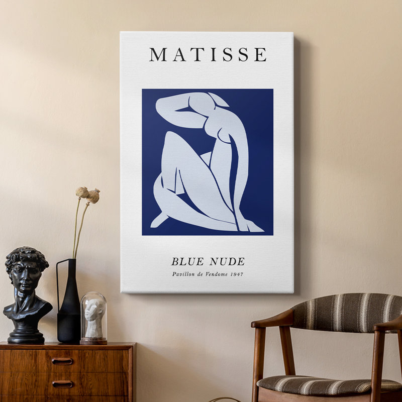 Matisse CCXCVII, reproduction d'art encadrée sur mesure, galerie Cavas, H 36 po x l 24 po