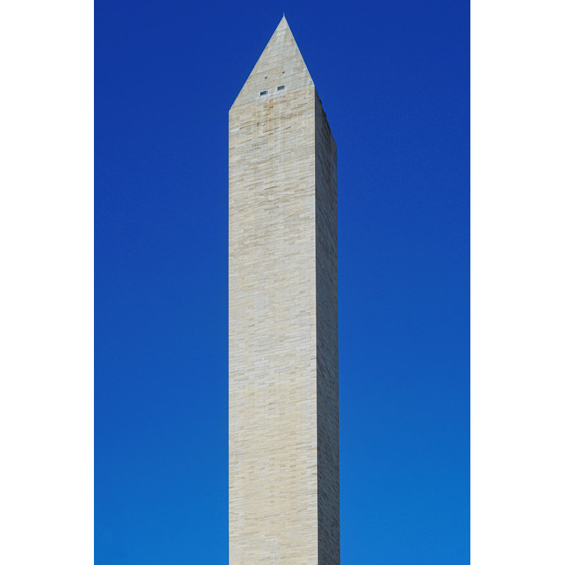 " Washington Monument On Blue Sky ", 26" H x 50" W x 1.5" D