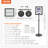 Pedestal Sign Holder with Fillable Round Base-90753546