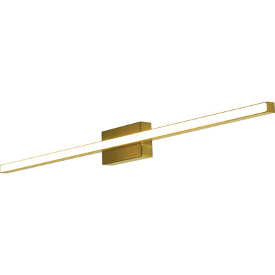Barre de salle de bain à 1 lumière DEL à intensité variable Hamidou