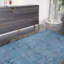 Tapis luxueux lavable à la machine, 4,9 x 7,5 pieds, 100% polyester, 1850 g / m², hauteur des poils: 0,2 pouce | Envers écologique en polyester recyclé | Parfait pour le salon et la chambre à coucher, conception douce et durable-1572348818