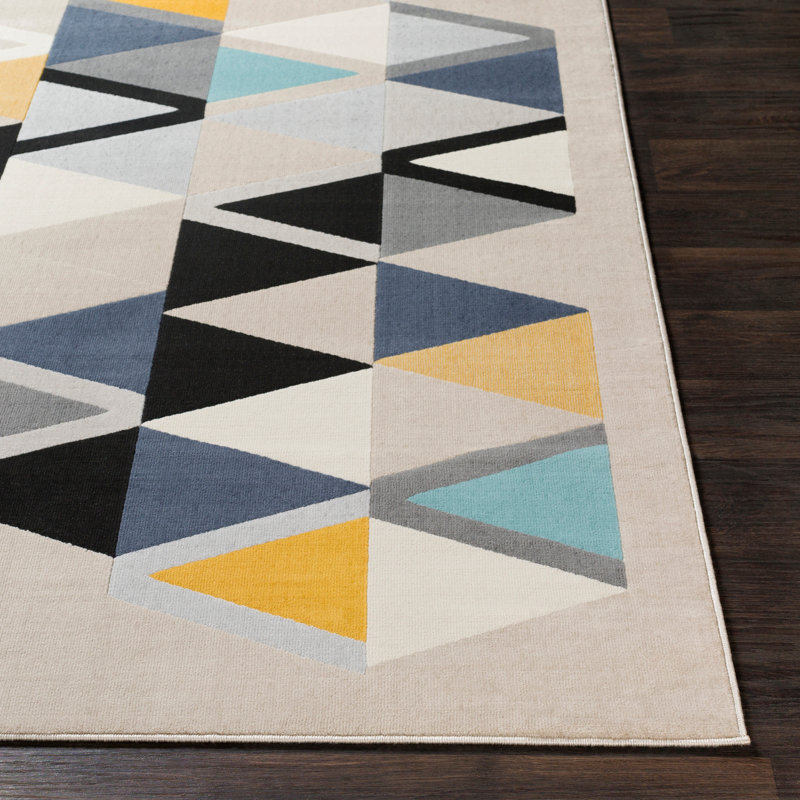 Rockhampton Geometric Area Rug, Rectangle 119 x 170cm