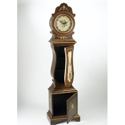 80 in. H Poplar Grandfather Clock