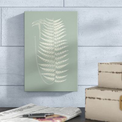 «Ferns on Sage VIII», peinture sur toile