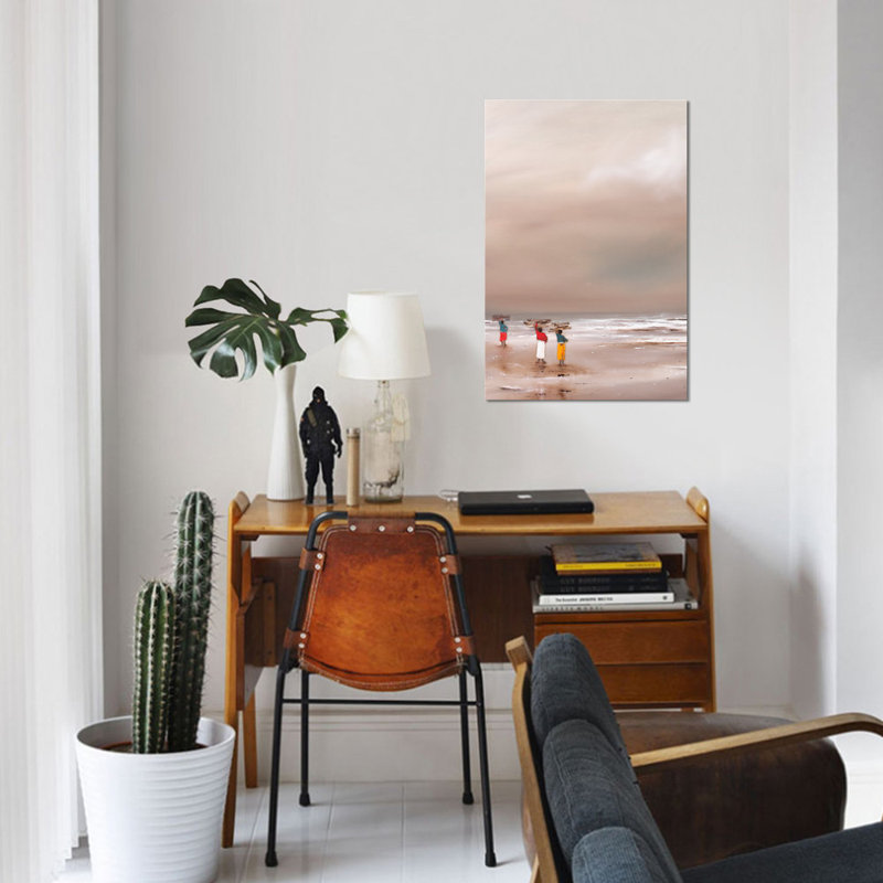 « kind », impression sur toile, H 12 po x l 8 po x P 0,75 po