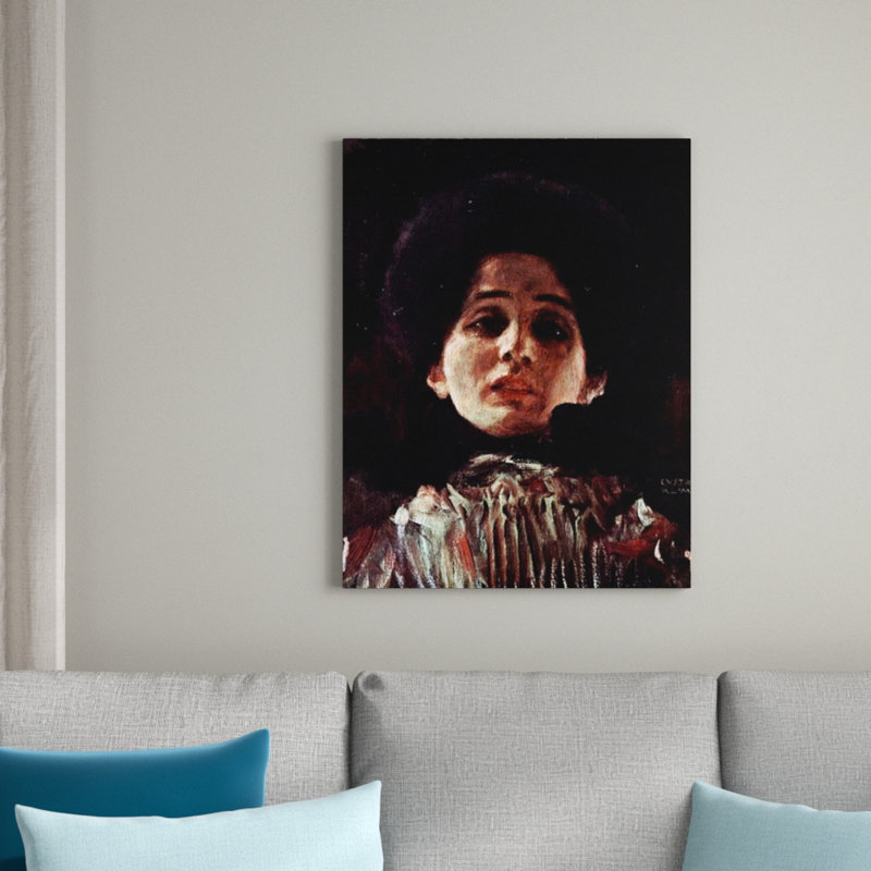 Gustav Klimt - Wrapped Canvas Painting, 80cm H x 60cm W x 1.8cm D