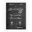 Manilo «Space Ship 4», reproduction de dessin sur toile tendue-25325205