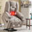 Power Lift Recliner Chair With Massage And Heat For Elderly, Overstuffed Wide Recliners, Heavy Duty Motion Mechanism With USB And Type C Ports, 2 Steel Cup Holders-242974608