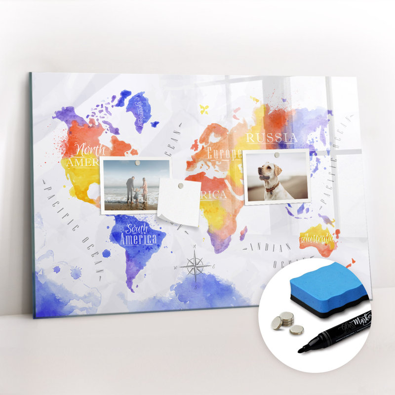 Magnetic Glass Dry Erase Board