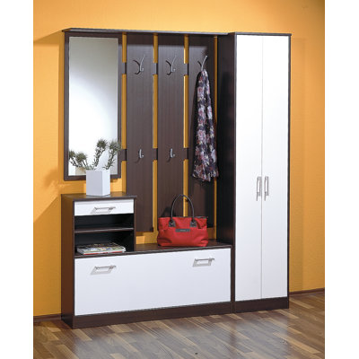 Dewley 2 Door Wood Wardrobe