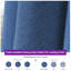 Parasol rectangulaire en porte-à-faux 132 x 108 avec tissu recyclé résistant à la décoloration et rotation à 360 degrés-846248975
