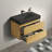 Eralyn 29.9'' Single Bathroom Vanity with Solid Surface Top