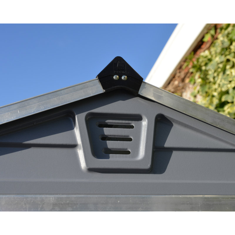 Skylight 10 ft. W x 6 ft. D Apex Polycarbonate Shed