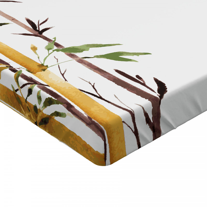 Drap-housse en bambou, Simple