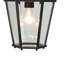 Lanterne murale d'extérieur 1 lumière en noir impérial-69984669