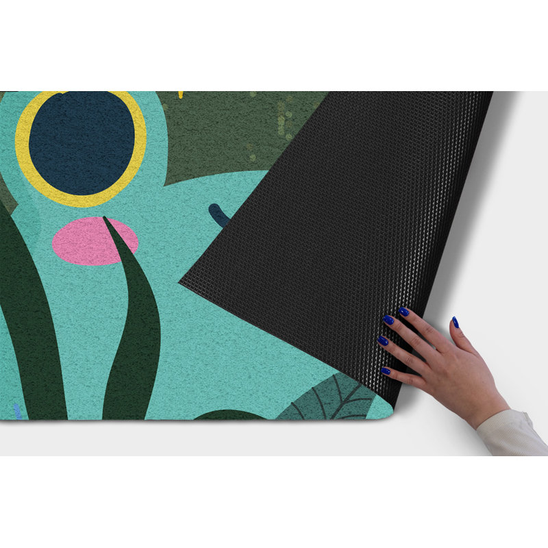 Non-Slip Outdoor Doormat, W100 x L150 cm