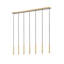Lustre linéaire 7 lumières Lansdown-879542431
