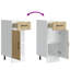 Kitchen Base Cabinet Lucca Engineered Wood-18950843