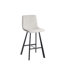 Tabouret de bar en tissu texturé Modern