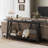70.9'' Console Table with Built-in Power Outlet-2088733214