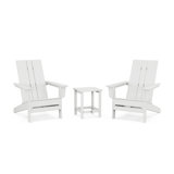 POLYWOOD by AllModern Outdoor Adirondack Chair With Table