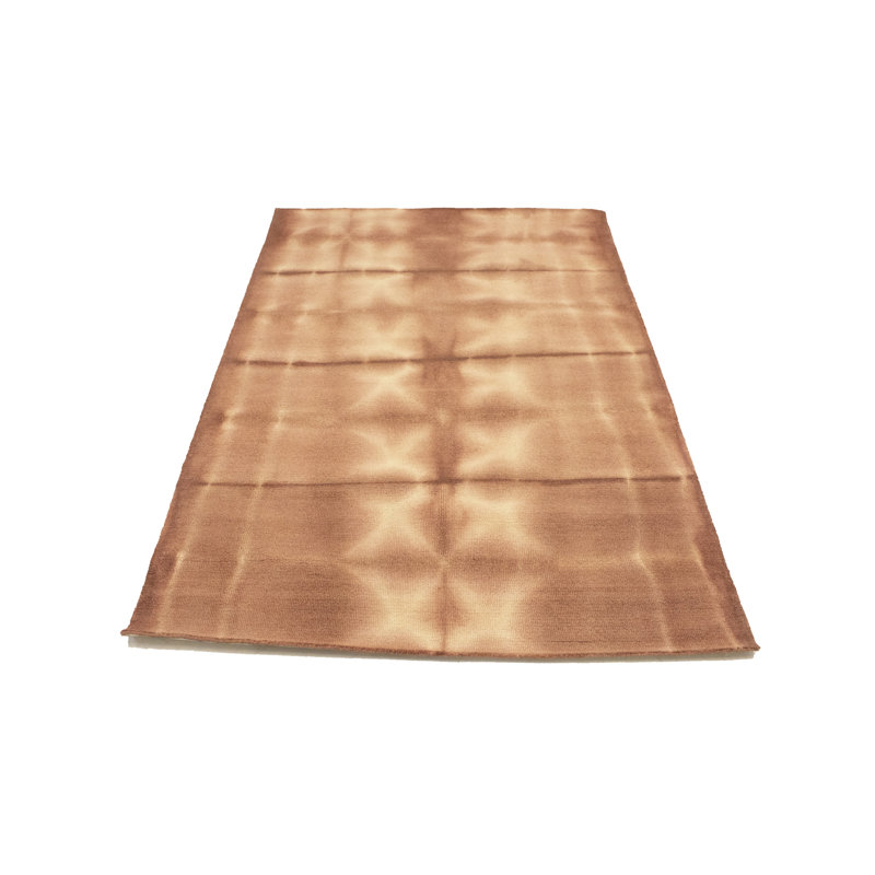 Rectangle Maritha Rust Tie-Dye 5X8 Hand-Tufted Modern Rug