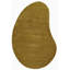 Jacquelyn Hand Tufted Wool Solid Tumeric Area Rug-111658618