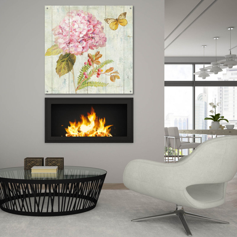 «Natural Flora 3» par Danhui Nai, art mural en verre acrylique, H 36 po x l 36 po x P 0,2 po