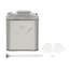 Contenant d'eau en acier inoxydable 30L 304, réservoir de rangement d'urgence portatif 7,93 gallons pour la maison et l'extérieur