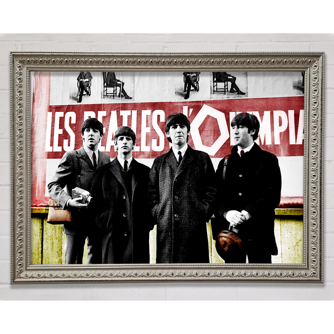 Die Beatles in Liverpool - Einzelne Bilderrahmen Kunstdrucke