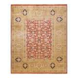 Classic One-of-a-Kind 8' 1" X 9' 10" Hand Knotted Area Rug