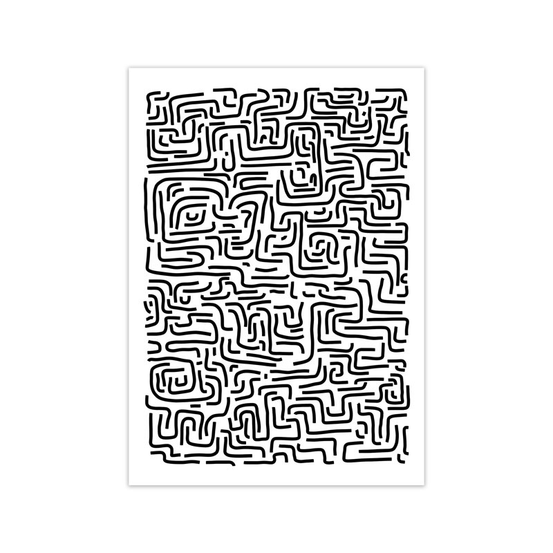 Large Doodle Original - Print, No Frame, 59cm H x 42cm W x 1cm D
