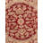 Hinnenkamp Hand Tufted Wool Eco-Friendly Area Rugs - Round, Red Gold Color, Oriental Design, High Pile Thick Handmade Anti Skid Area Rugs for Living Room, Bed Room-120689509