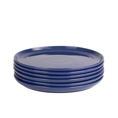 Assiette plate Double Line 10,5 po
