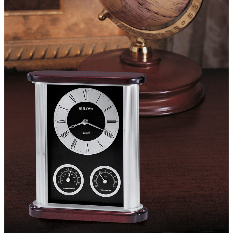 Analog Quartz Movement / Crystal Tabletop Clock