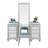 Glam Style Vanity W/ Stool Set