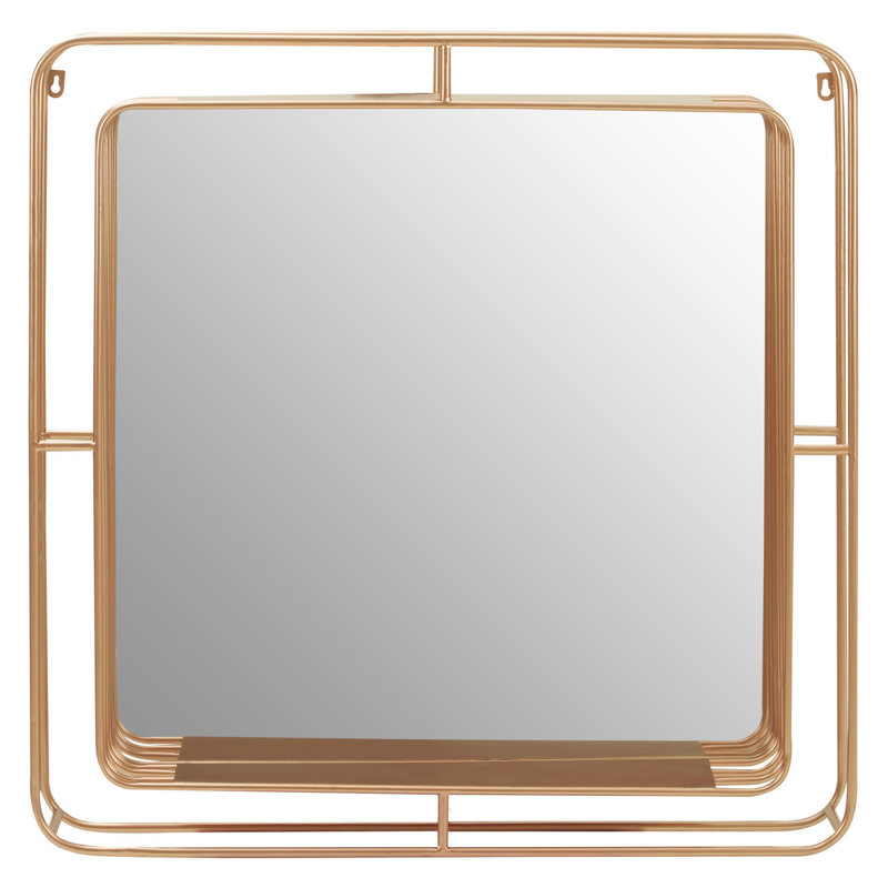 Hetton Metal Flat Wall Mirror