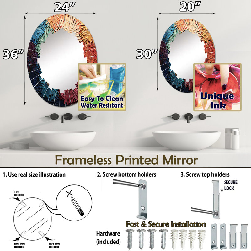 Miroir Nottaway, 30 po x 20 po
