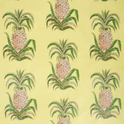 Pineapples Chintz Fabric