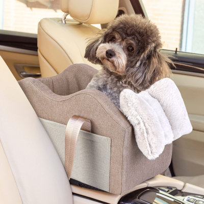 Small Dog Car Seat for Center Console â Pet Booster Seat for Puppies and Small Dogs -  ATCHISON, 9079